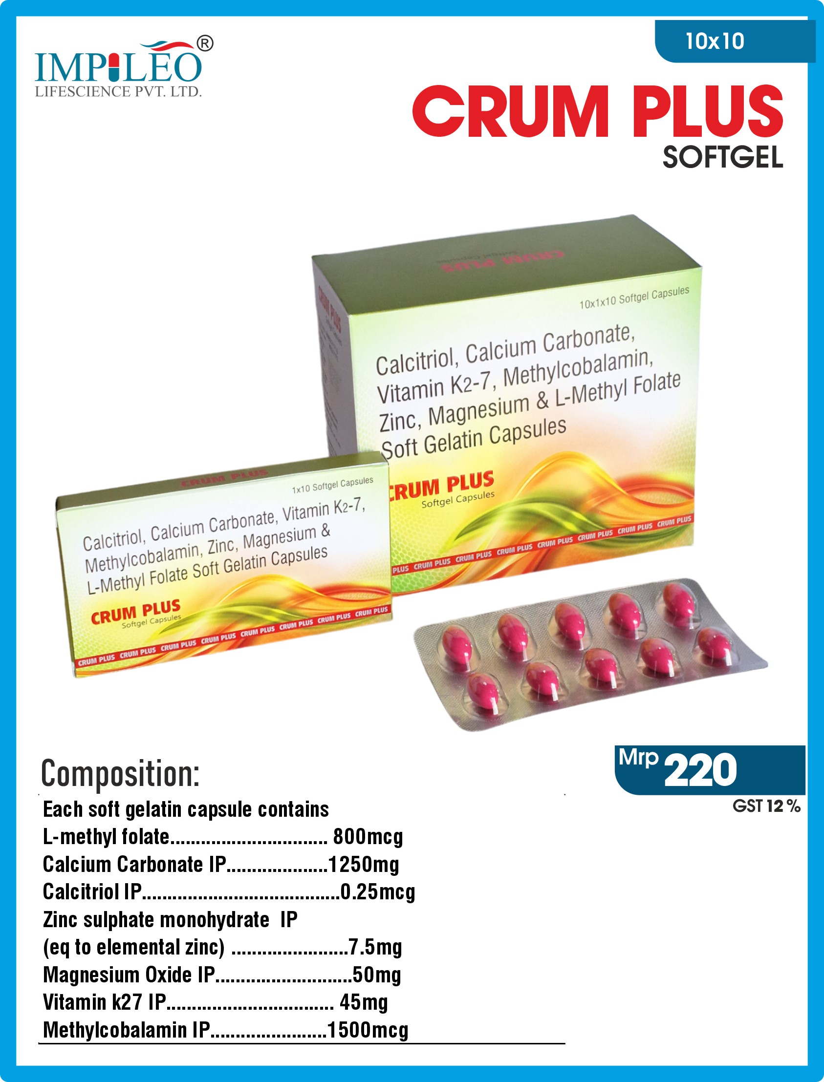 Secure Growth Strategies: Third-Party Manufacturing in Baddi Offers CRUMPLUS Softgel Capsules